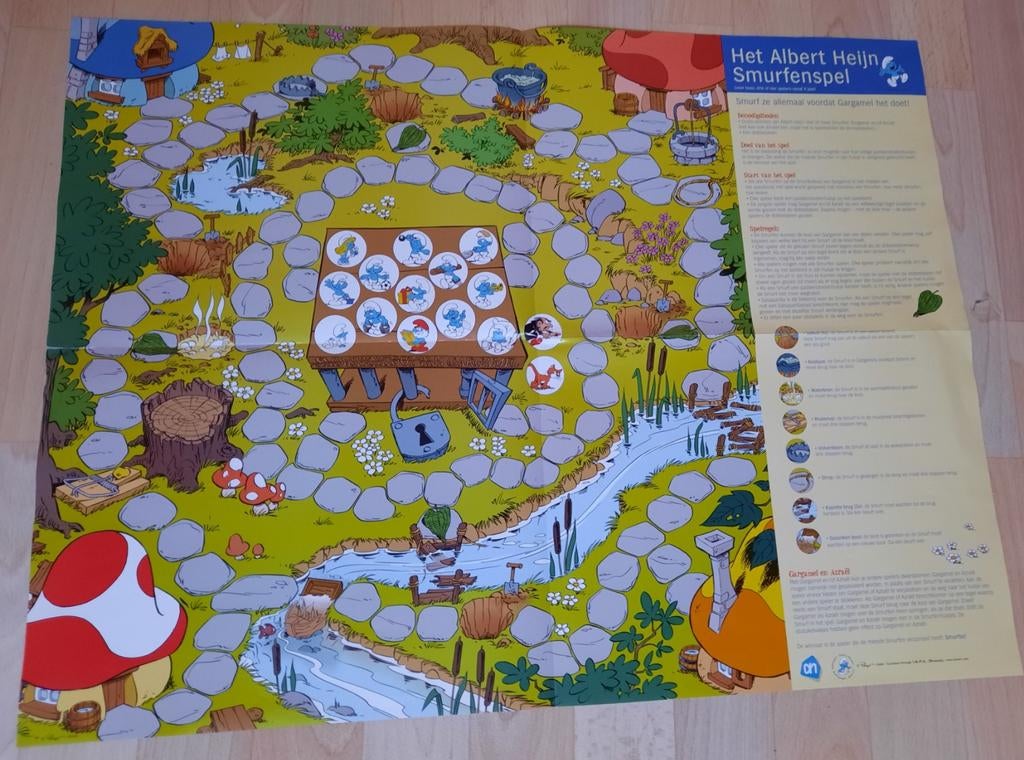 HET ALBERT HEYN - SMURFEN SPEL, Verzamelen, Ophalen of Verzenden
