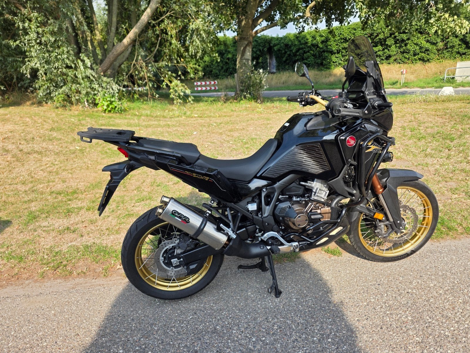 Honda Africa Twin DCT 1100 Adventure - Zo goed als nieuw!, Motoren, Motoren | Honda, Particulier, Toermotor, Automaat, Handvatverwarming