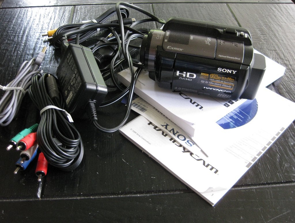 Sony Handycam-HDR-XR200 120GB Hard Disk., Full HD, Verzenden, 8 tot 20x, Sony