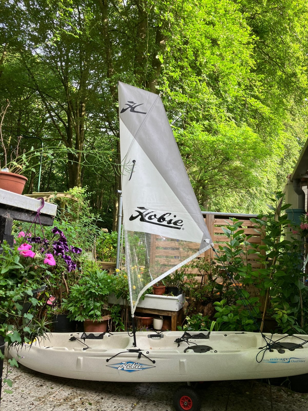 Hobie mirage outfitter, Ophalen, Gebruikt, Met peddels, Overige typen