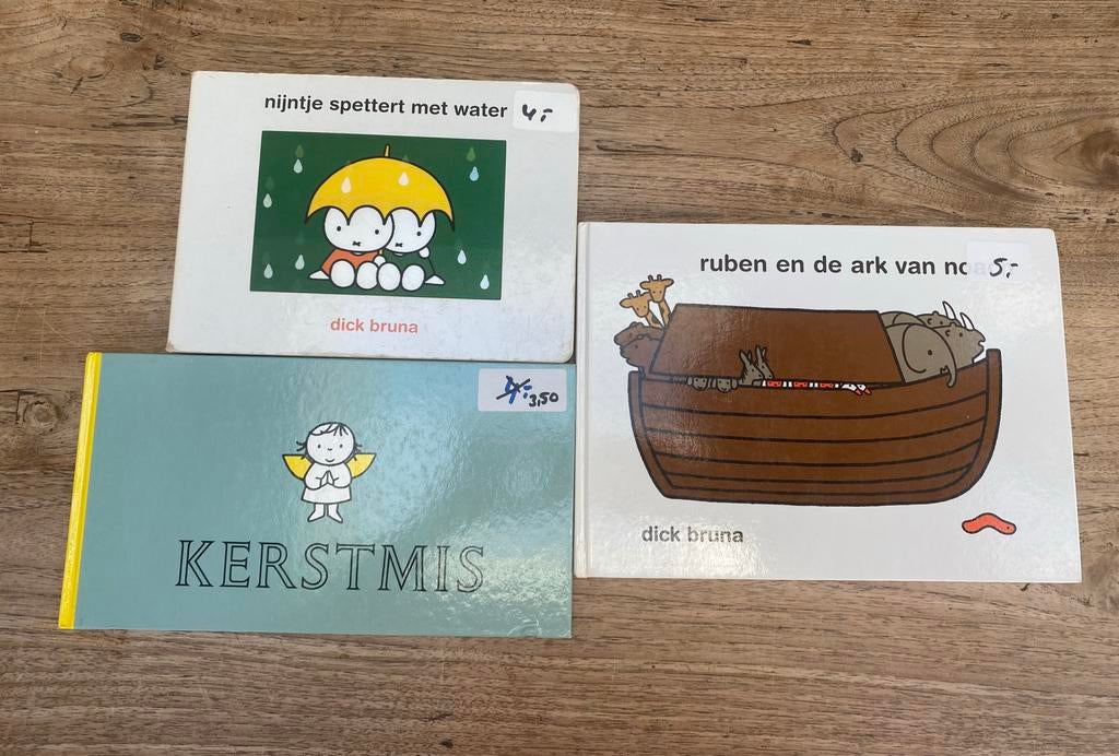 Dick Bruna boeken Kerstmis/Ruben en de ark vsn Noach, los, Ophalen of Verzenden, Zo goed als nieuw