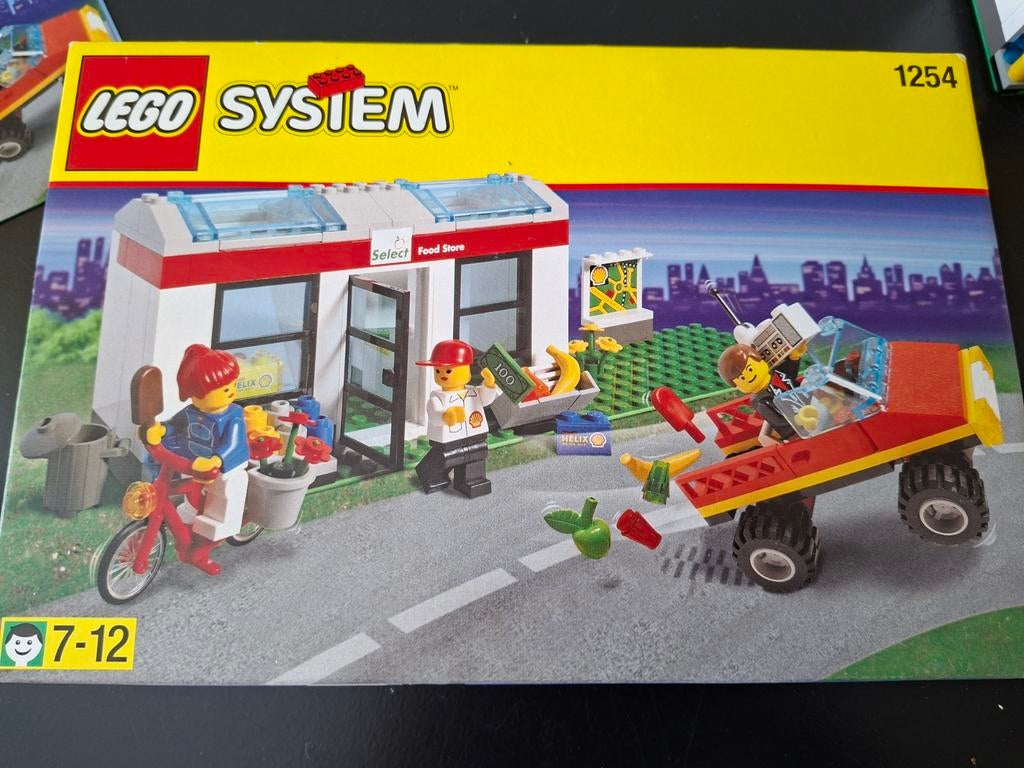 Vintage lego system 1254, Ophalen of Verzenden, Gebruikt