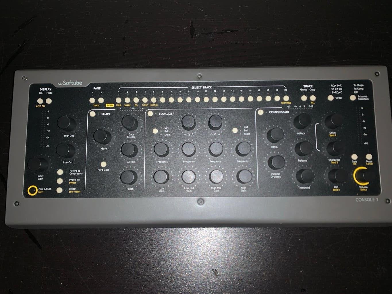 Softube Console 1 MK2 - DAW Controller en Audio Interface, Ophalen of Verzenden, Gebruikt