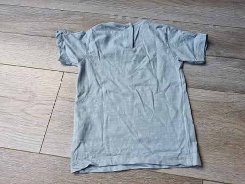 Blauw tshirt met golfjes maat 86 h, Onbekend, Ophalen of Verzenden, Ducky Beau, Onbekend