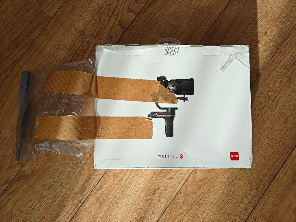 Zhiyun Weebill-S gimbal for DLSR + UURig DH14 Handle Grip, Ophalen of Verzenden, Zo goed als nieuw, Minder dan 150 cm, Overige typen