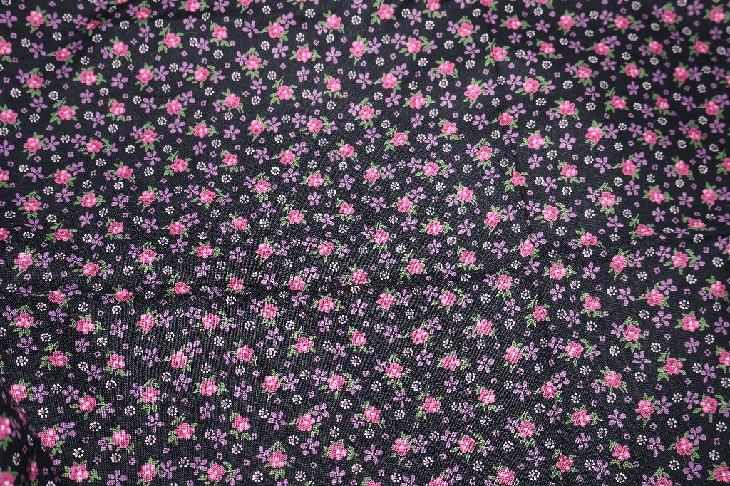 grote lap katoen met kleine bloemetjes, Nieuw, Ophalen of Verzenden, 30 tot 120 cm, Katoen