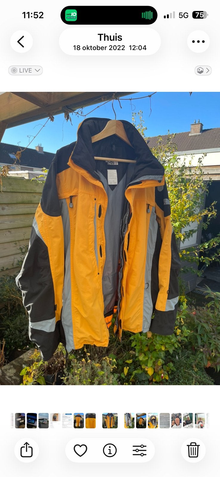 Supermooie winterjas the north face xl als nieuw, Ophalen of Verzenden, Zo goed als nieuw, Maat 56/58 (XL)