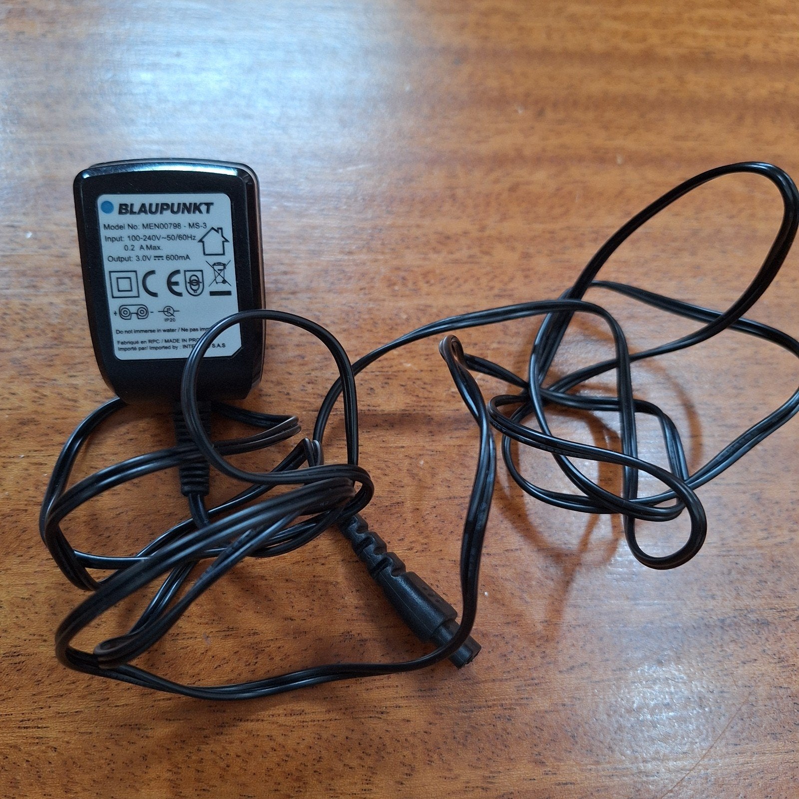Oplader Blaupunkt scheerapparaatBlaupunkt MEN00798-MS-3 Opla, Ophalen of Verzenden, Gebruikt