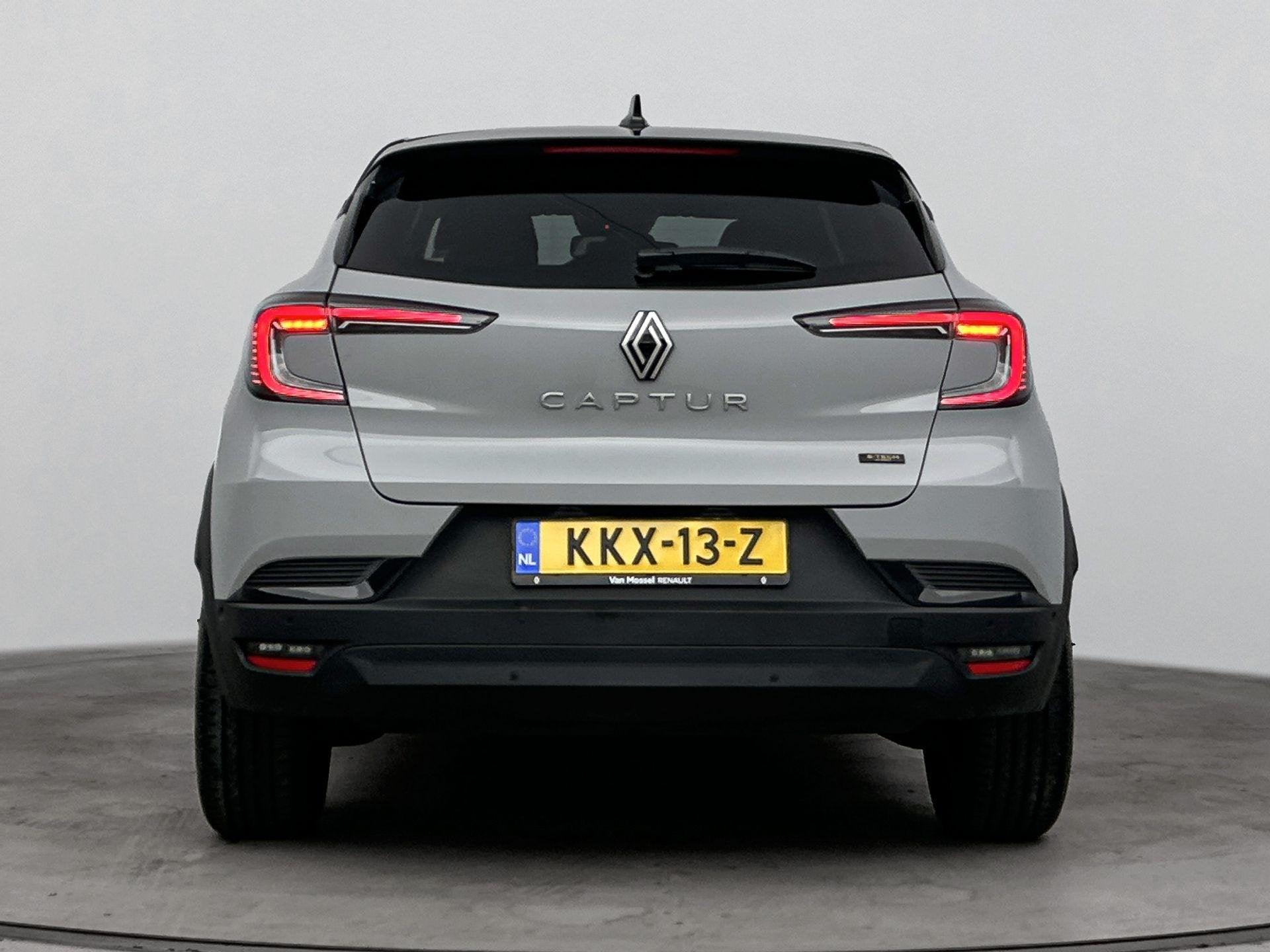 Renault Captur 1.8 E-Tech full hybrid 160Pk techno | Navigat, Auto's, 4 cilinders, Leder en Stof, Bedrijf, Hybride Elektrisch/Benzine