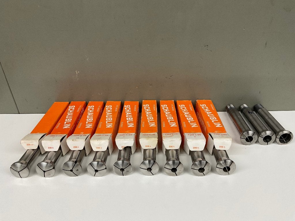Schaublin L20 spantangen, Verzenden, Gebruikt
