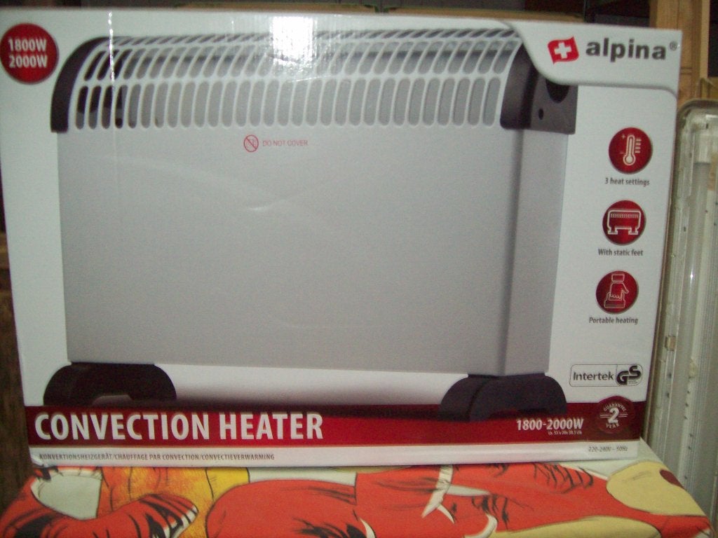 convector kachel met drie standen tot 2000watt, Huis en Inrichting, Kachels, Overige soorten, Elektrisch, Nieuw, Ophalen of Verzenden