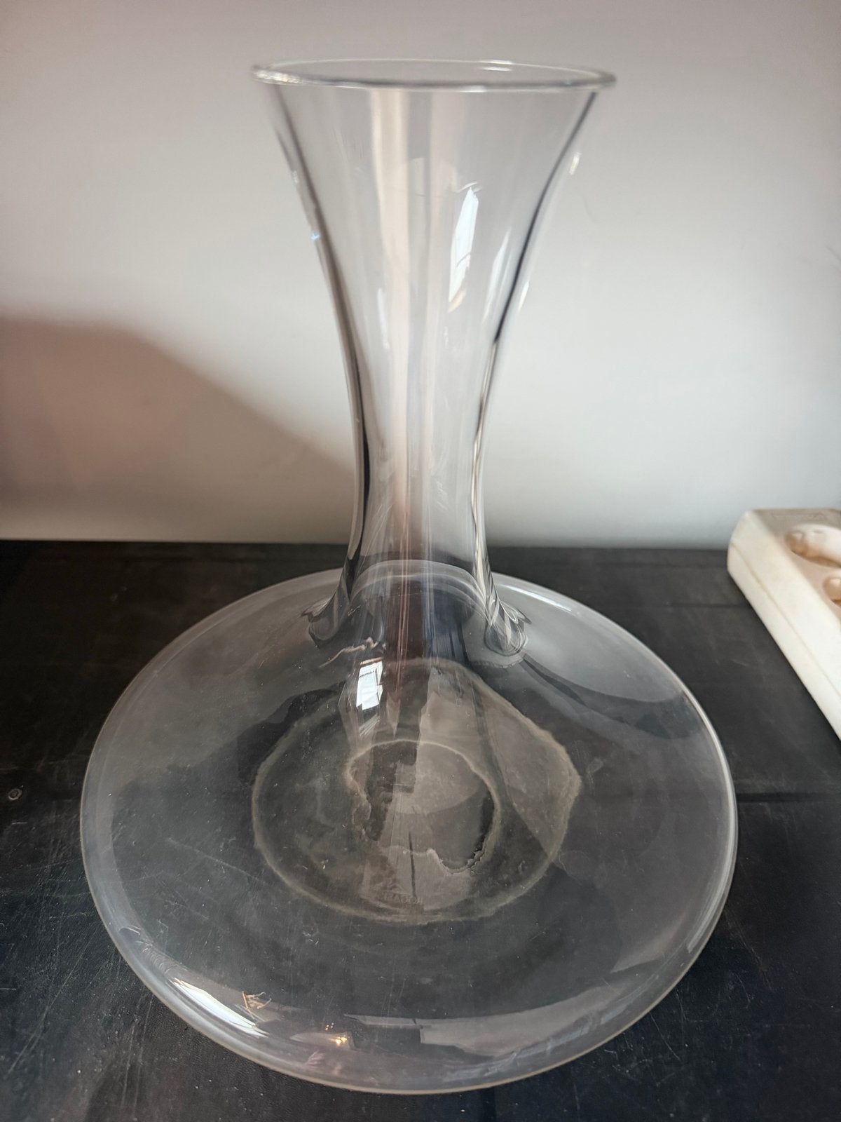 Elegante kristallen wijnkaraf, Ophalen of Verzenden