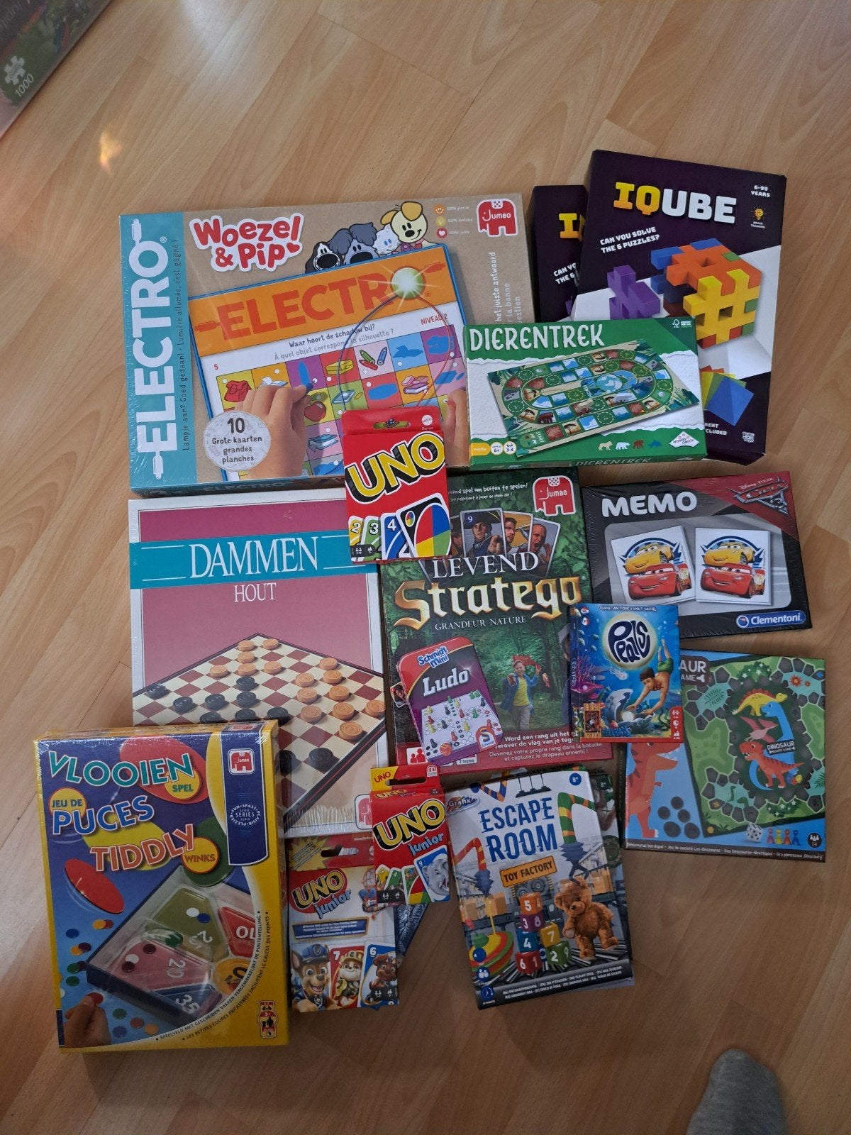 Partij bordspellen en kaartspellen (NIEUW), Hobby en Vrije tijd, Een of twee spelers, Ophalen of Verzenden, Nieuw