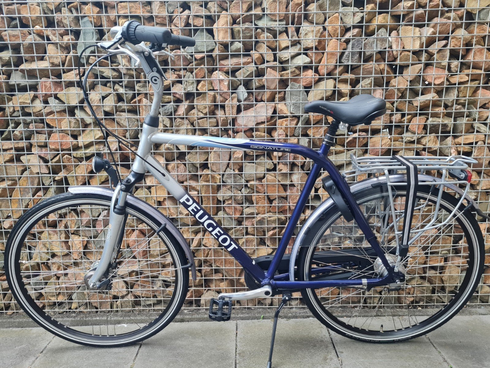 Zeer nette 28" Peugeot Signature herenfiets 7V (60 cm), Versnellingen, Zo goed als nieuw, 57 tot 61 cm, Trommelrem