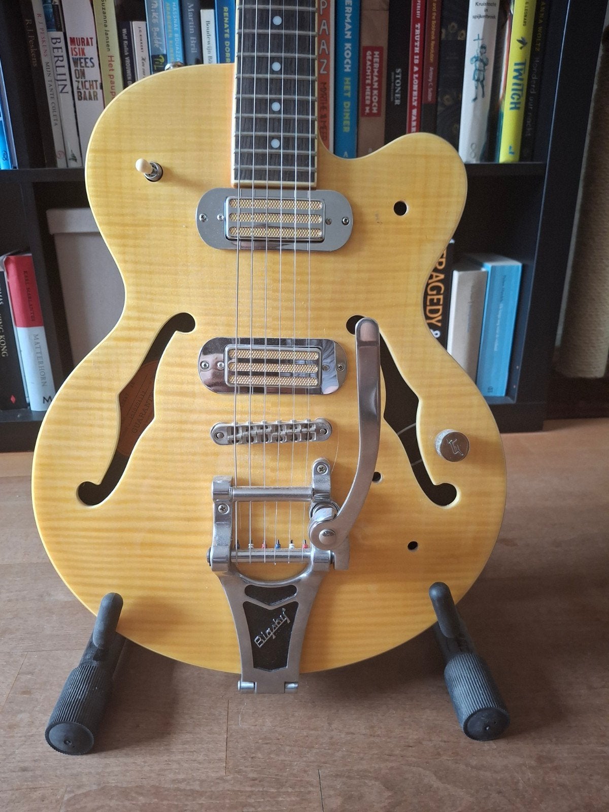 Epiphone Wildkat met Bigsby upgrade en Mojo pickups, Ophalen, Gebruikt, Elektrische gitaar