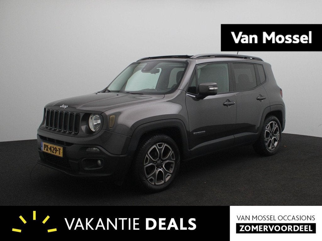 Jeep Renegade 1.4 MultiAir Limited | Automaat | Trekhaak | N, 12 maanden, Stof, Gebruikt, 4 cilinders