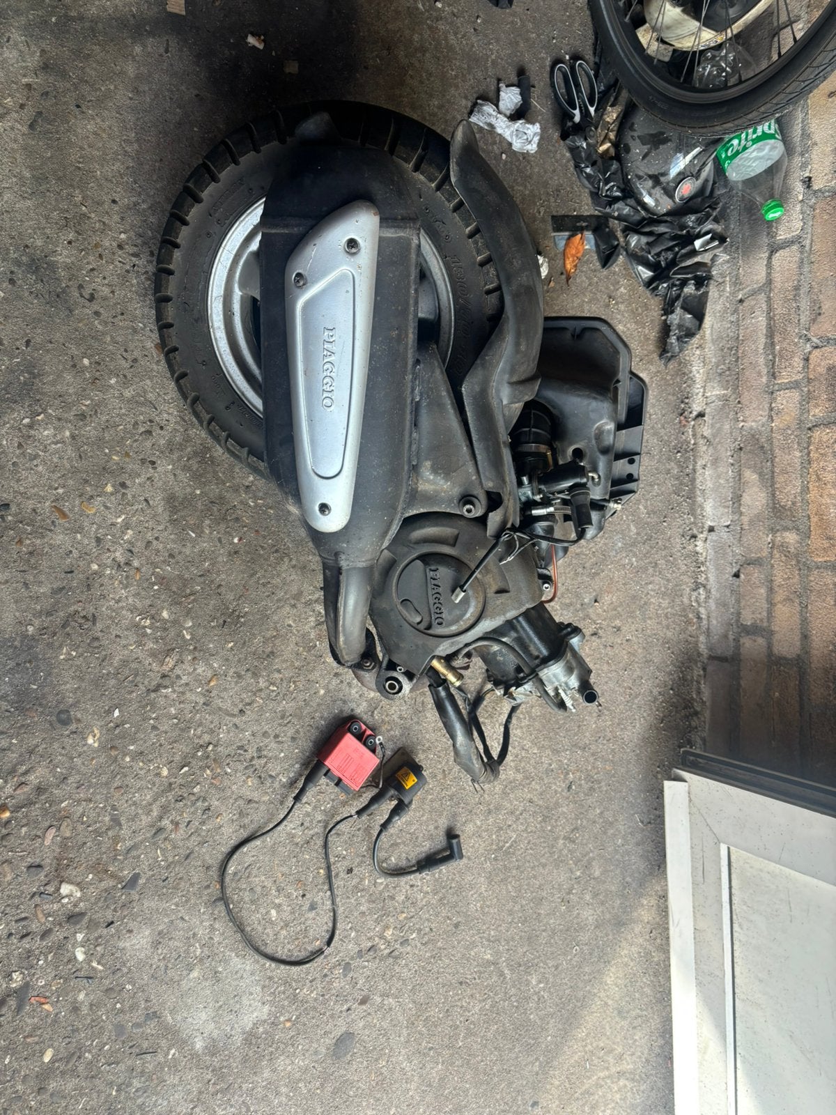 Hexagon 125cc LC blok Duits, Ophalen, Zo goed als nieuw, Blok, Piaggio