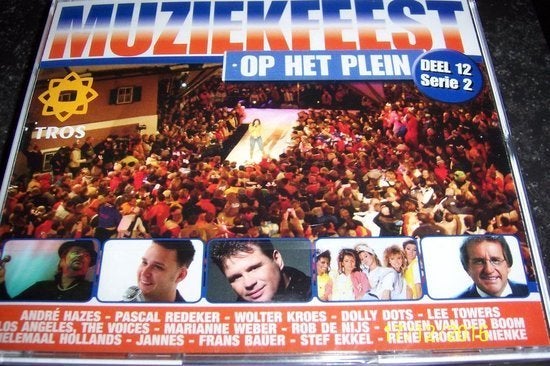 Muziekfeest Op Het Plein Deel 12 Serie 2 CD TROS, Zo goed als nieuw, Verzamelalbum, Inclusief doosje, Schlager