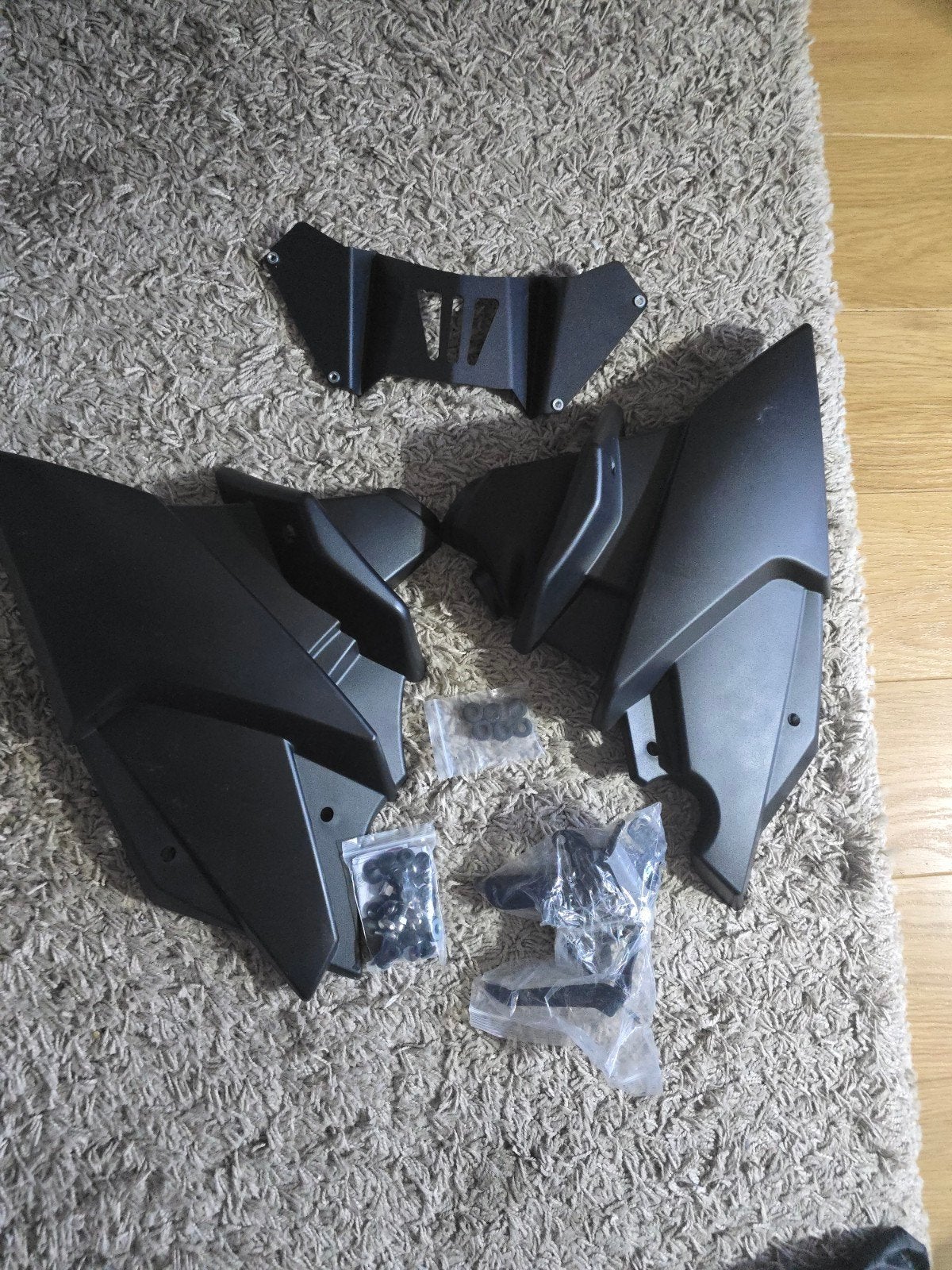 Yamaha MT-07 Skid Plate & Zijpanelen, Ophalen of Verzenden