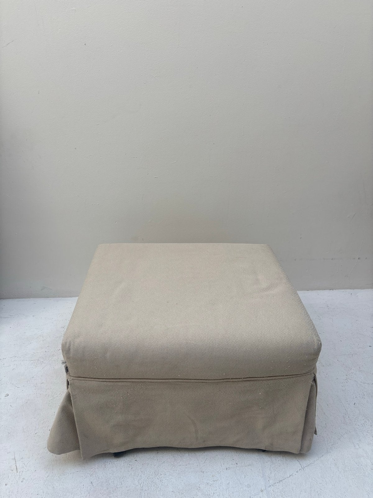 Adile Sidedormi opklapbed / poef - Beige, Sanne Hop, Beige, Sanne@atelierhop.com, Zo goed als nieuw
