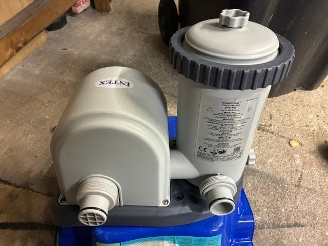 intex filter pomp zwembad, Ophalen, Zo goed als nieuw, Filter