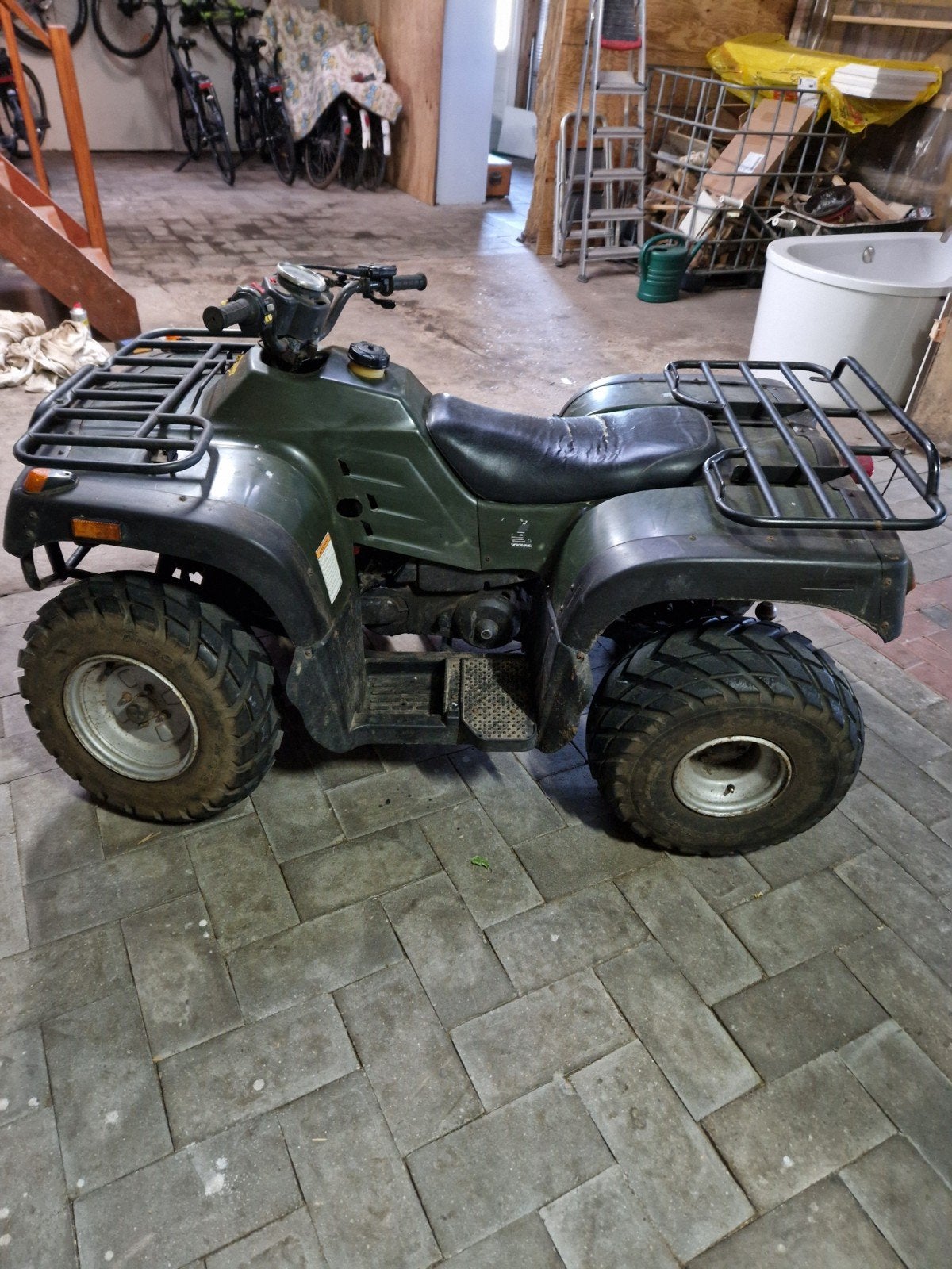 Quad 150cc, Ophalen