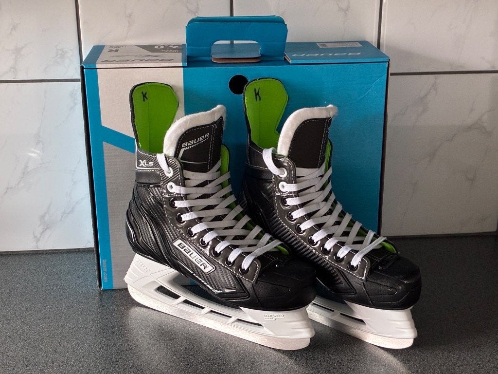 BAUER XLS Hockey Schaatsen Maat 4 (EU Maat 37.5) ALS NIEUW, Bauer, Verzenden, Zo goed als nieuw, IJshockeyschaatsen