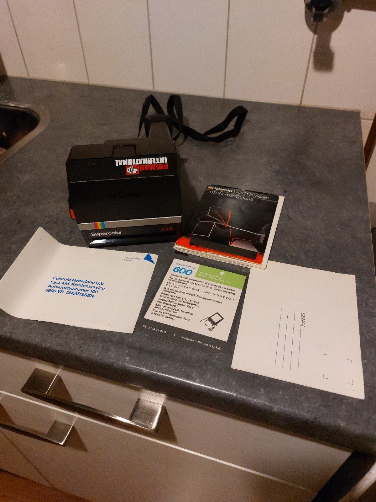 Polaroid Supercolor 635 CL Instant Camera, Audio, Tv en Foto, Fotocamera's Analoog, Ophalen of Verzenden, Polaroid, Polaroid