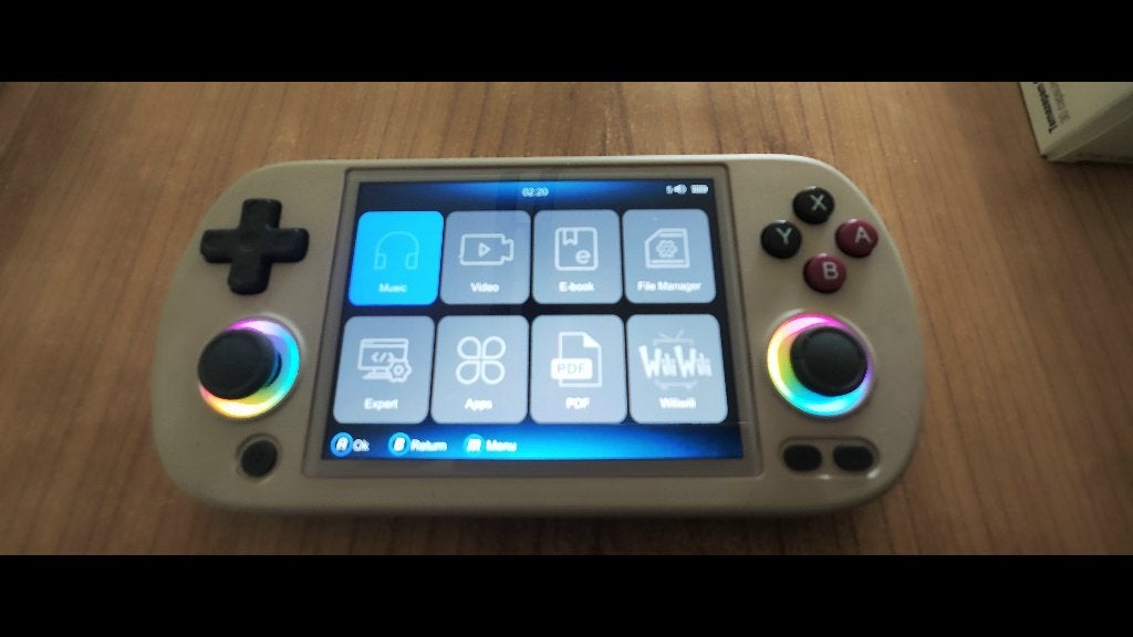 Anbernic RG40XX Retro Handheld Console 4inch 64gb SD, Spelcomputers en Games, Ophalen of Verzenden, Anbernic, Zo goed als nieuw
