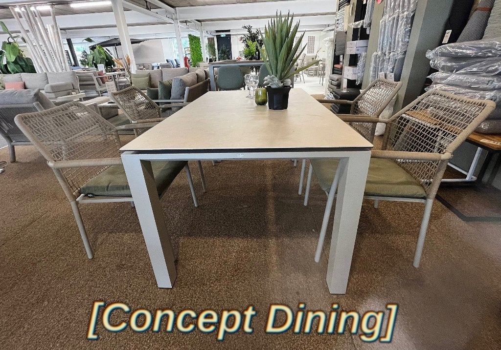 Showmodellen Uitverkoop Life Waddinxveen!!, Ophalen, 6 zitplaatsen, Tuinset, Eettafel