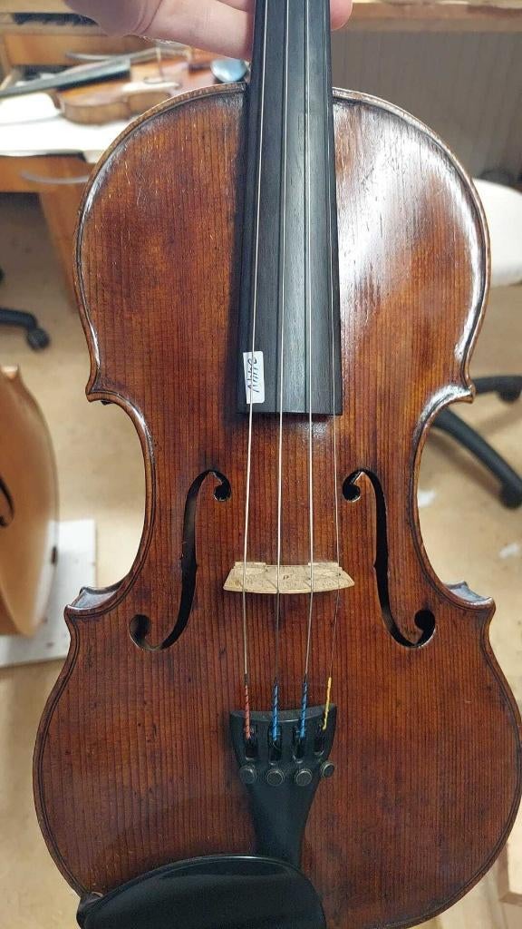 Oud Duitste Viool, ca 1900. Met taxatieraport, Muziek en Instrumenten, Ophalen, Gebruikt, Overige typen