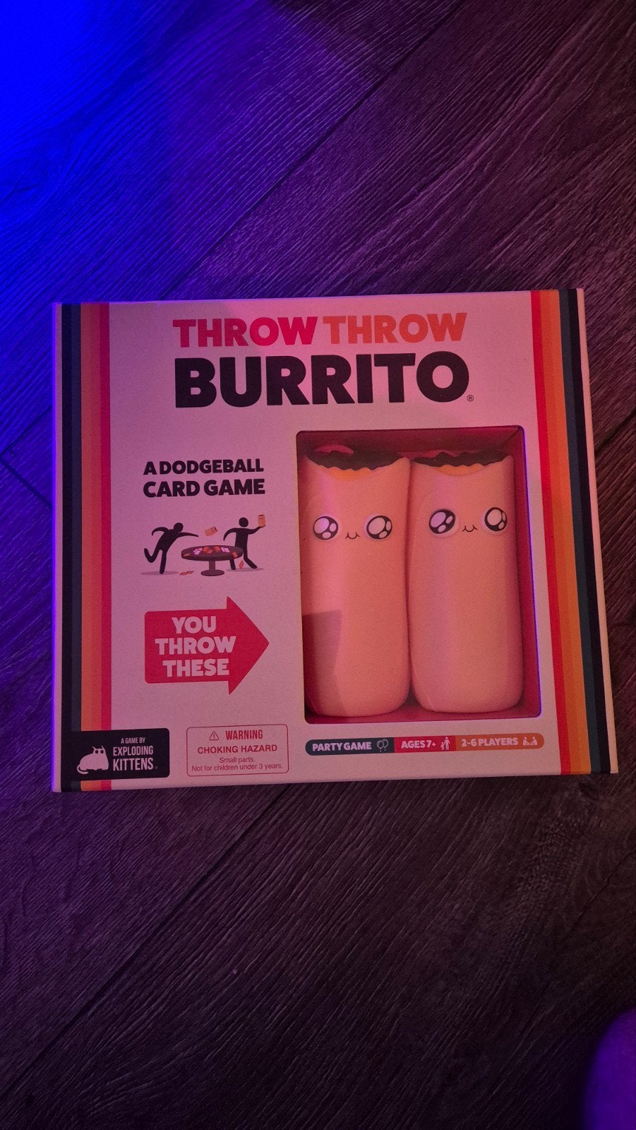 Throw Throw Burrito - Ongebruikt, Een of twee spelers, Ophalen of Verzenden, Nieuw, Exploding Kittens