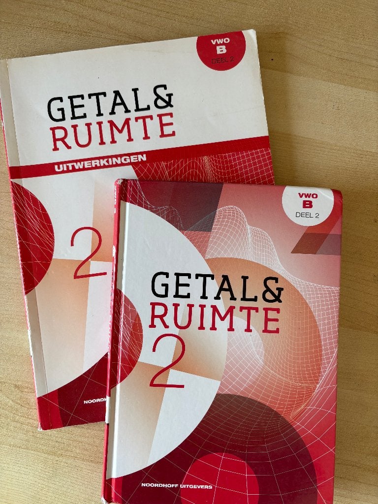 Getal&Ruimte VWO Wiskunde B deel 2, Gelezen, VWO, Verzenden, Wiskunde B