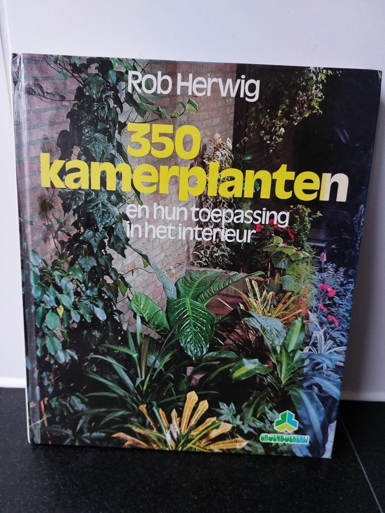 350 Kamerplanten en hun toepassing in het interieur, Boeken, Gelezen, Ophalen of Verzenden, Kamerplanten, Rob Herwig