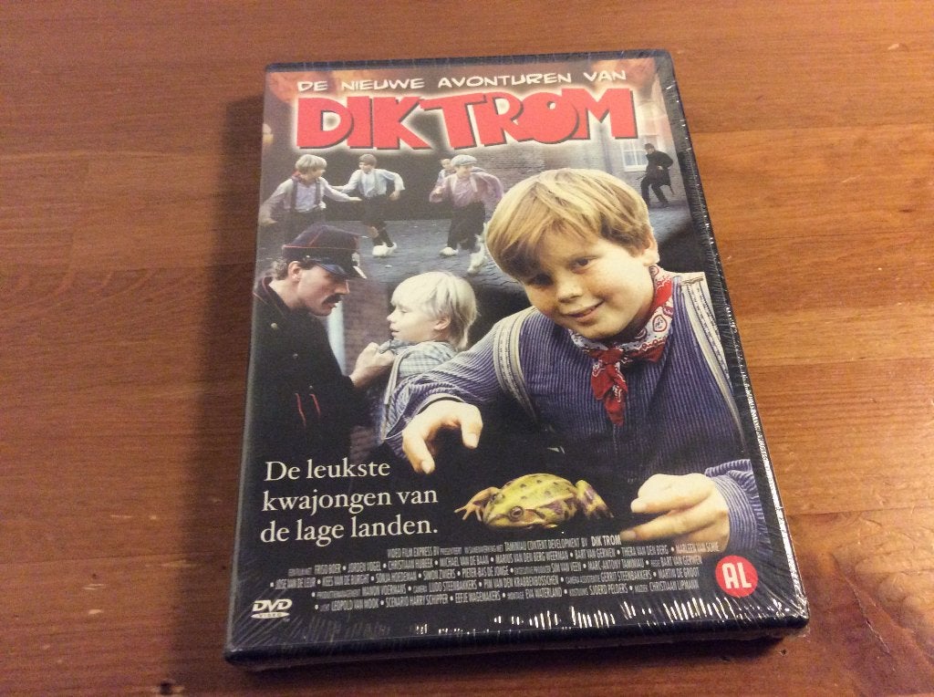 De nieuwe avonturen van Dik Trom, dvd, nieuw in folie, Cd's en Dvd's, Alle leeftijden, Ophalen of Verzenden, Komedie, Nieuw in verpakking
