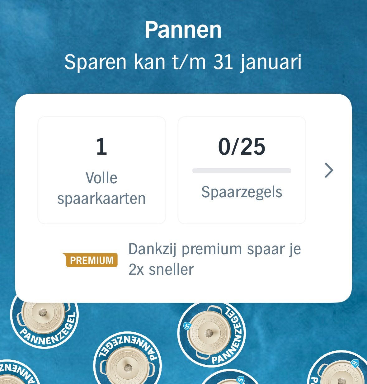 AH pannen zegels | volle spaarkaart, Albert Heijn, Ophalen