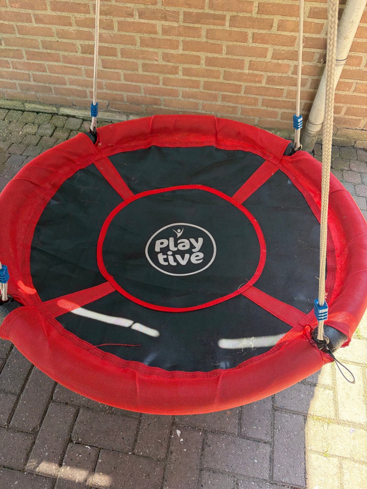 Playtive schommel - rood en zwart, Ophalen, Gebruikt, Schommel