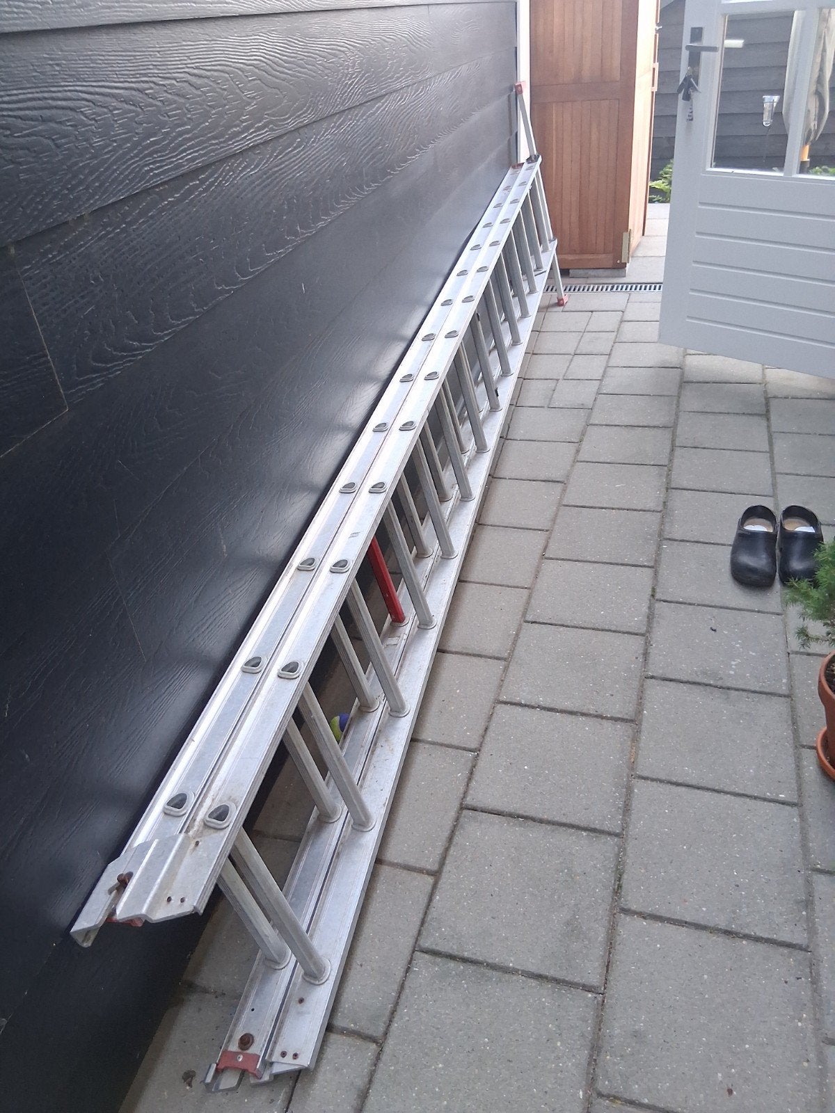 Altrex ladder, Ophalen, Gebruikt, Opvouwbaar of Inschuifbaar, 4 meter of meer