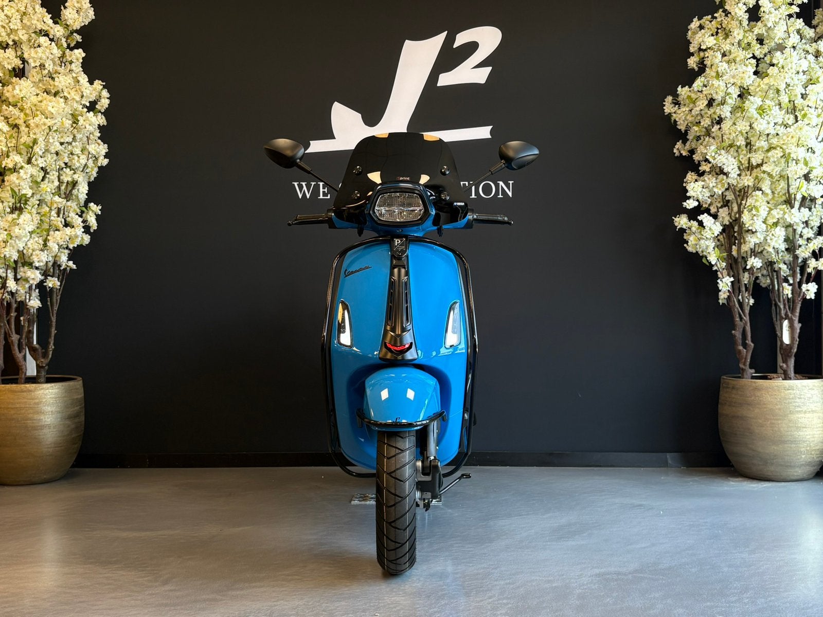 Vespa Sprint | Virtual Cockpit | Blauw | Nieuw | Full-Option, Overige modellen, ., Maximaal 45 km/u, Nieuw