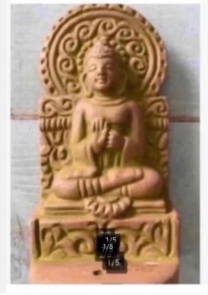 Zeer oude stenen wierook houder Shiva Steen 10 x 5 cm, Ophalen of Verzenden, Zo goed als nieuw, X, X