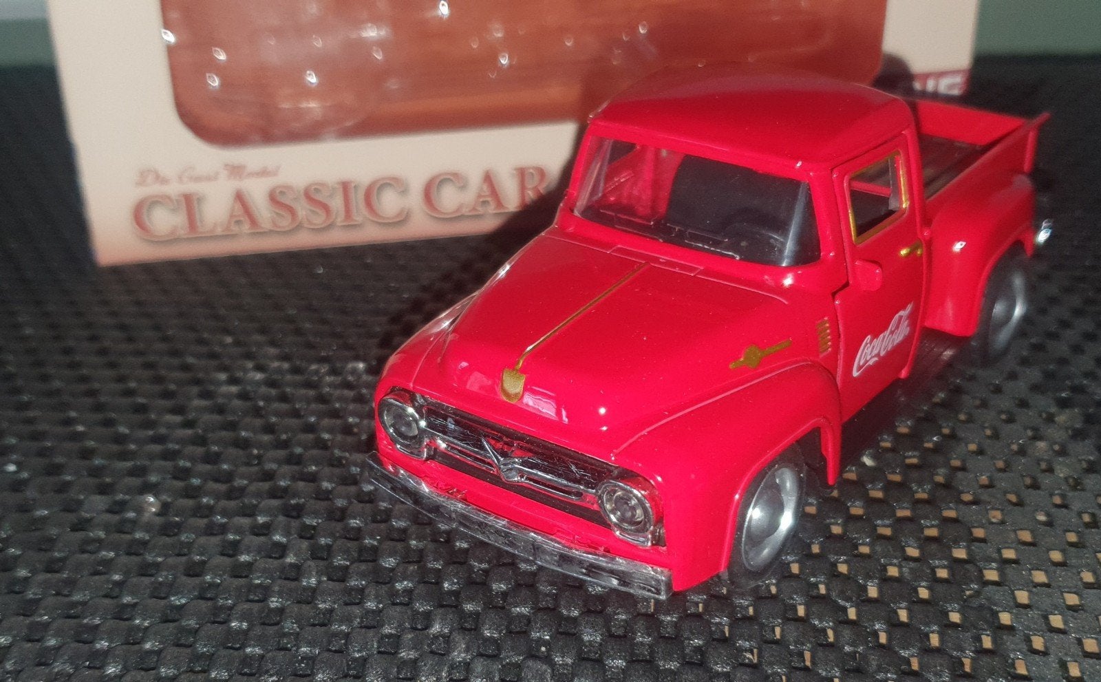 Coca-Cola modelauto - Klassieke rode pick-up truck, Ophalen of Verzenden, Nieuw, Auto, Overige merken