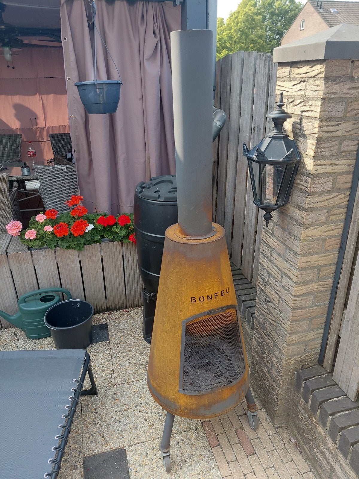 BonFeu buitenhaard - Gezellige warmte voor uw tuin, Ophalen, Gebruikt