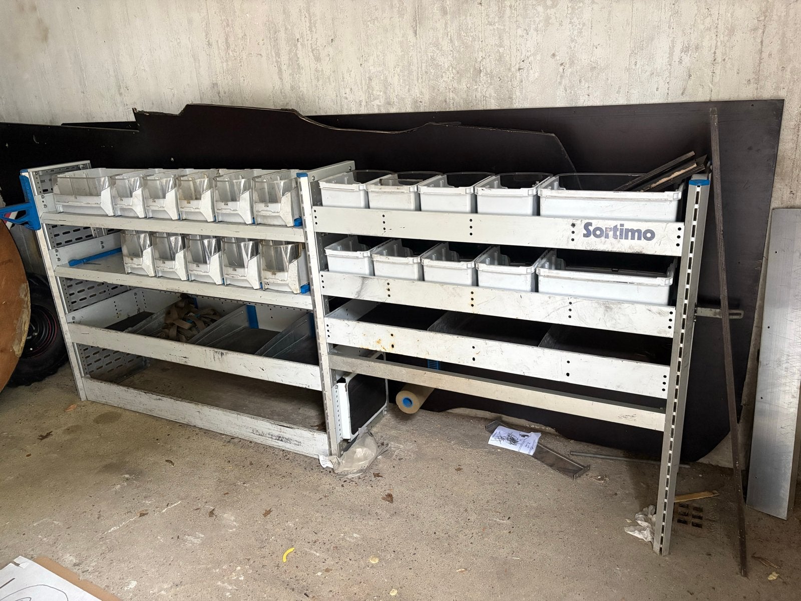 Sortimo bedrijfswageninrichting ladesysteem modulair, Auto diversen, Ophalen of Verzenden