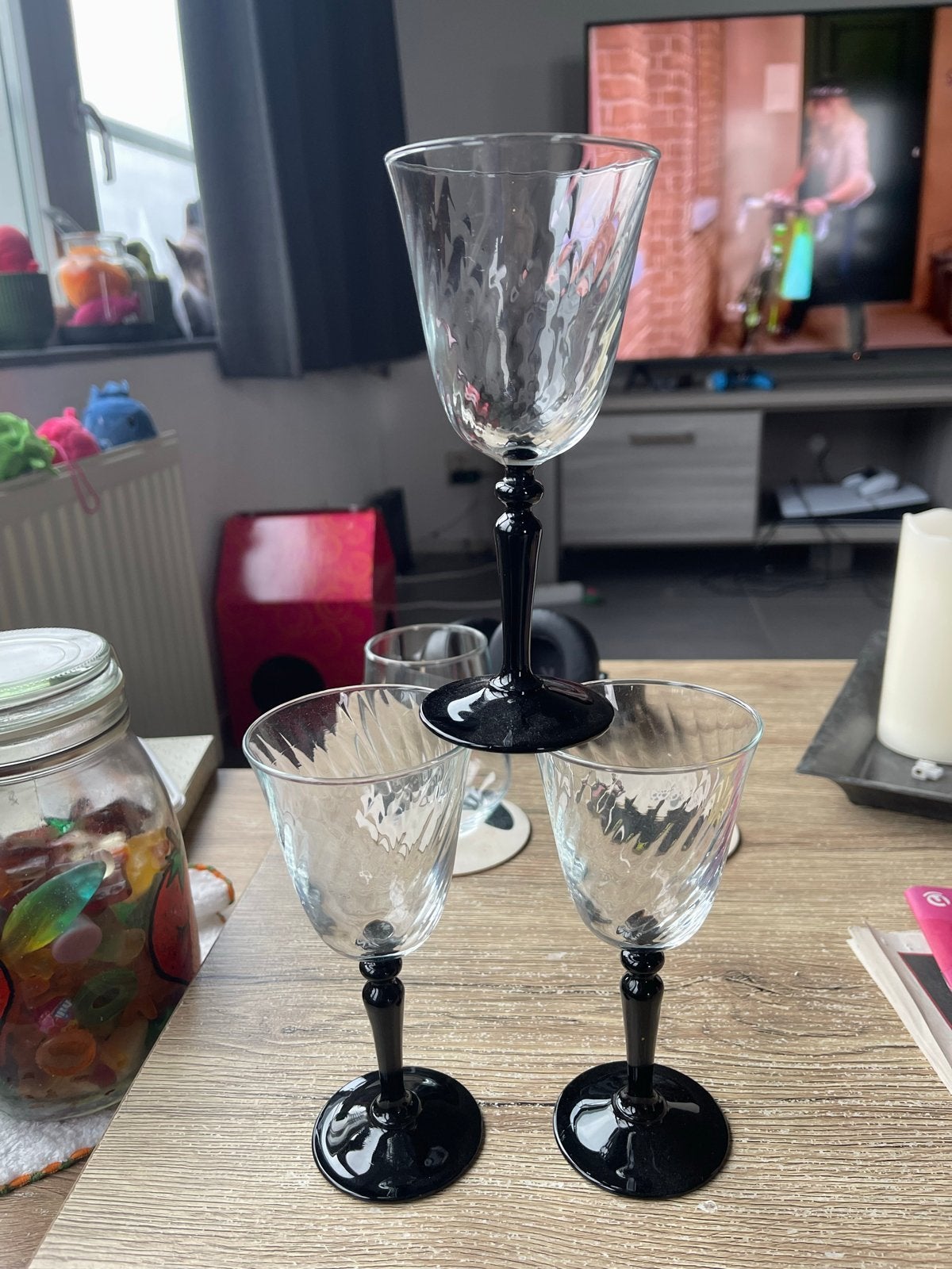 Luminarc wijnglazen vintage, Ophalen of Verzenden