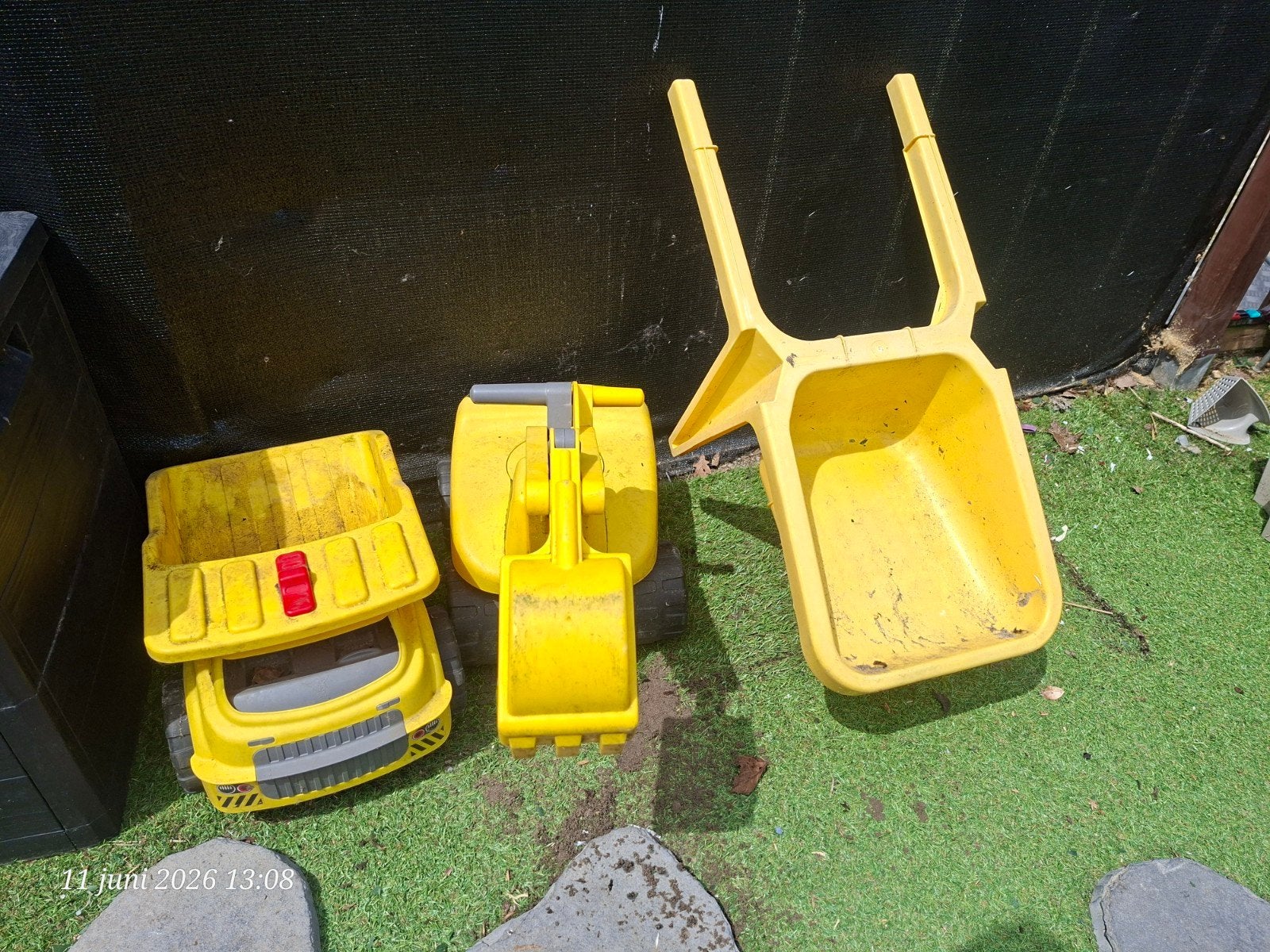 BIG powerworker MAXI graafmachine, MAXI truck en kruiwagen, Ophalen, Gebruikt