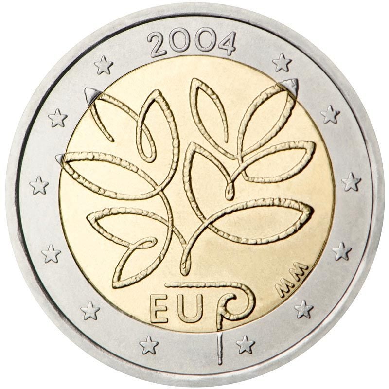 2 euro Finland 2004 - Uitbreiding EU (UNC), Postzegels en Munten, Munten | Europa | Euromunten, Ophalen of Verzenden, Finland