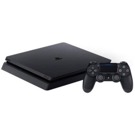 MOET WEG PlayStation 4 slim met controller + games, Ophalen of Verzenden, Zo goed als nieuw, Met 1 controller, Slim