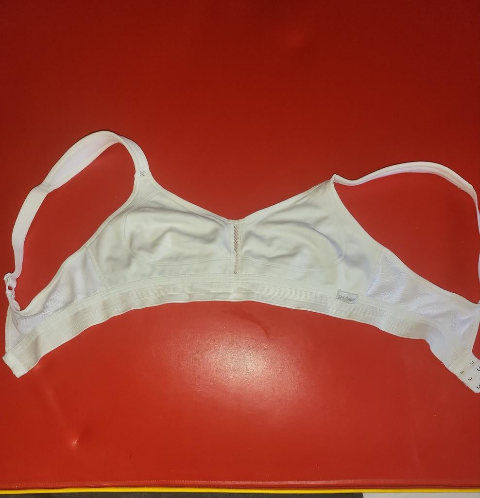 Witte sportbeha van Schiesser, Kleding | Dames, Schiesser, Verzenden, Wit, BH
