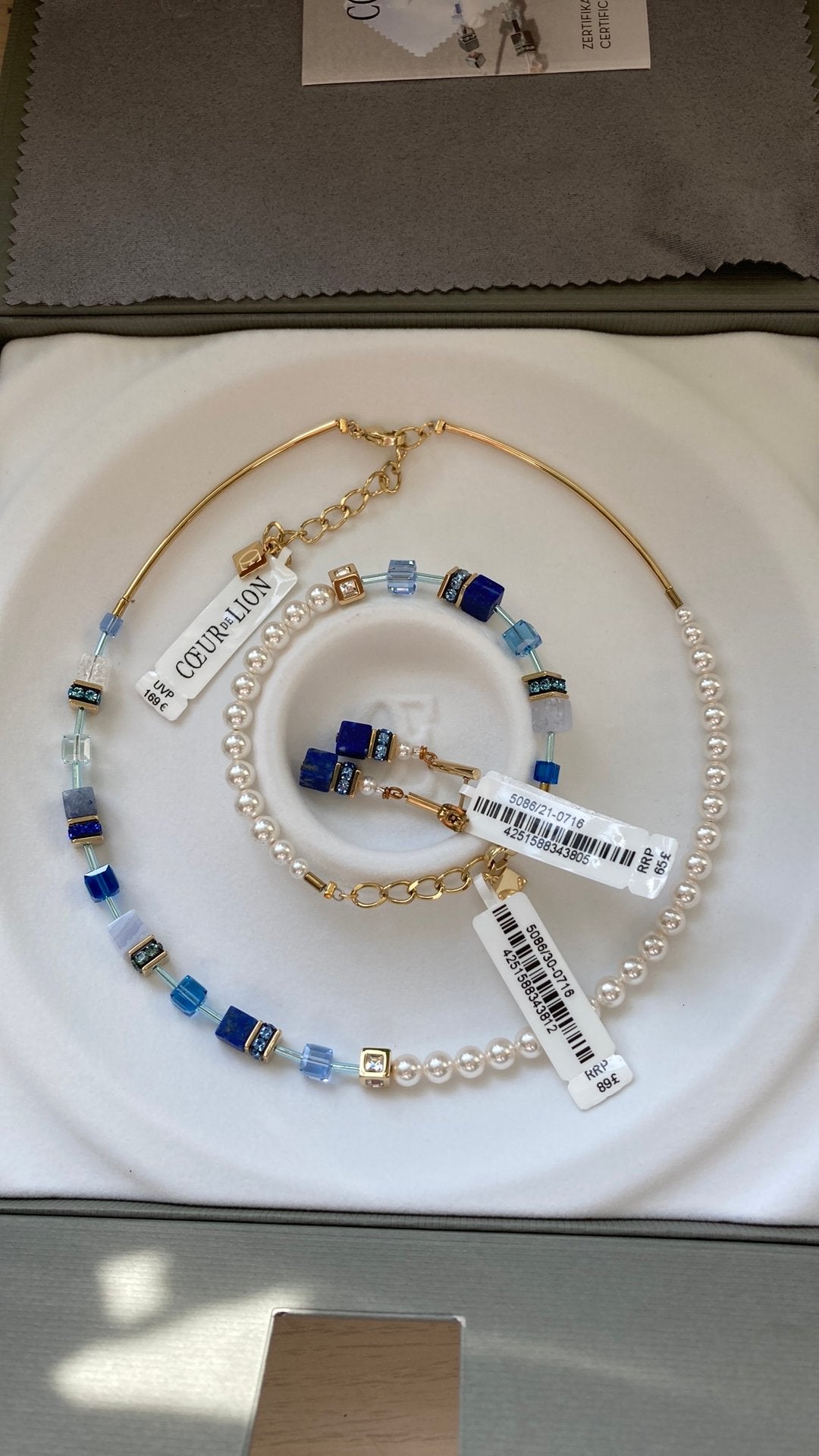 ❤️Coeur de lion❤️, Ophalen of Verzenden, Zo goed als nieuw, Blauw, Overige materialen