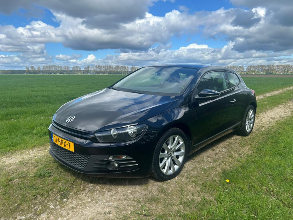 VW Scirocco 1.4 TSI/118KW 2009 Zwart - 83.508  km, Auto's, Volkswagen, Voorwielaandrijving, 15 km/l, Zwart, 4 cilinders